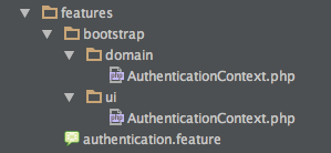Folder structure